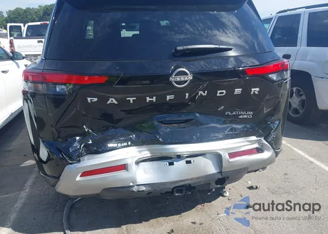 2024 Nissan Pathfinder Platinum 4Wd z USA, uszkodzony, nr VIN 5N1DR3DJ6RC307028